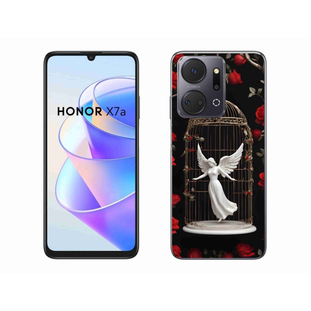 Gelový kryt mmCase na Honor X7a - uvězněný anděl