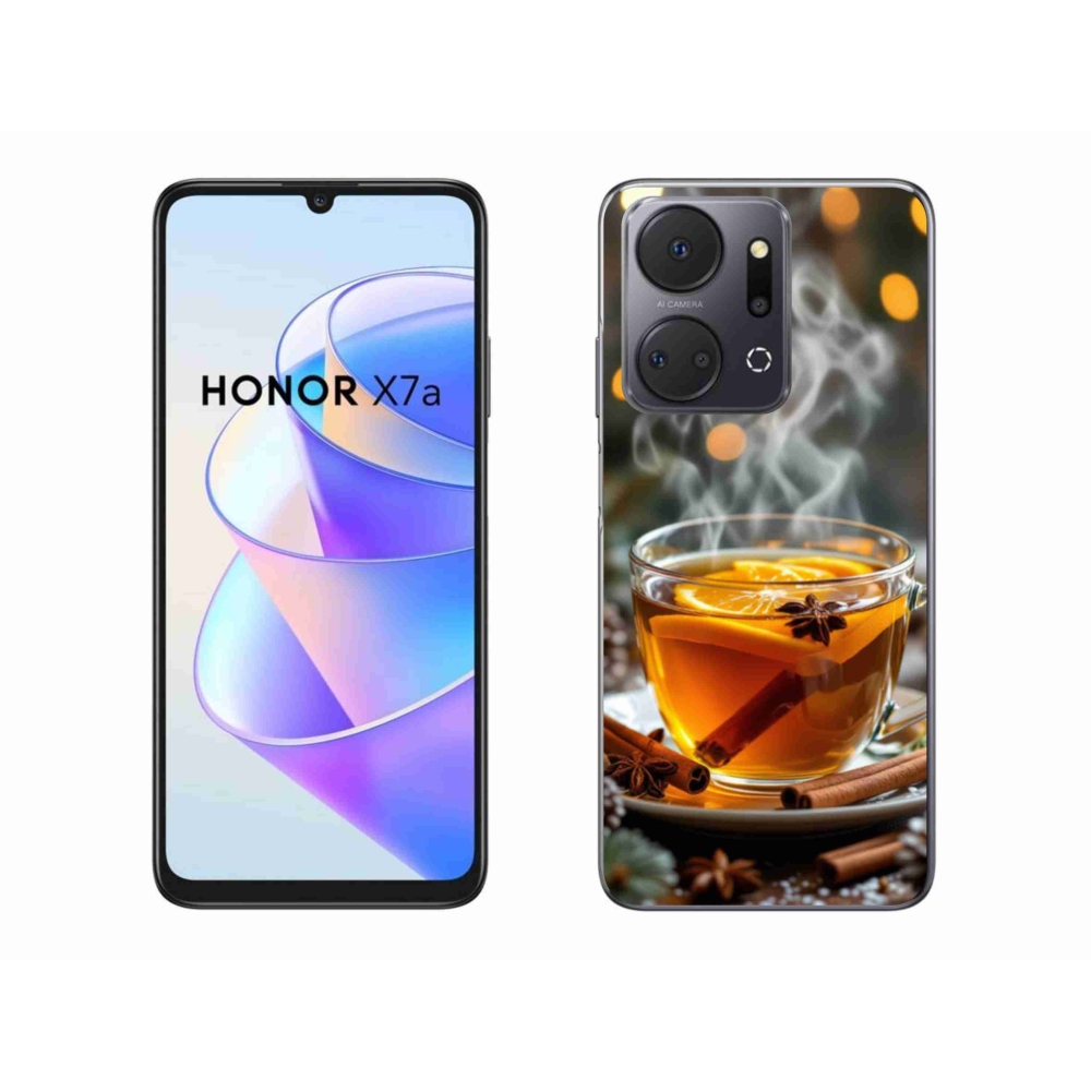 Gelový kryt mmCase na Honor X7a - vánoční punč