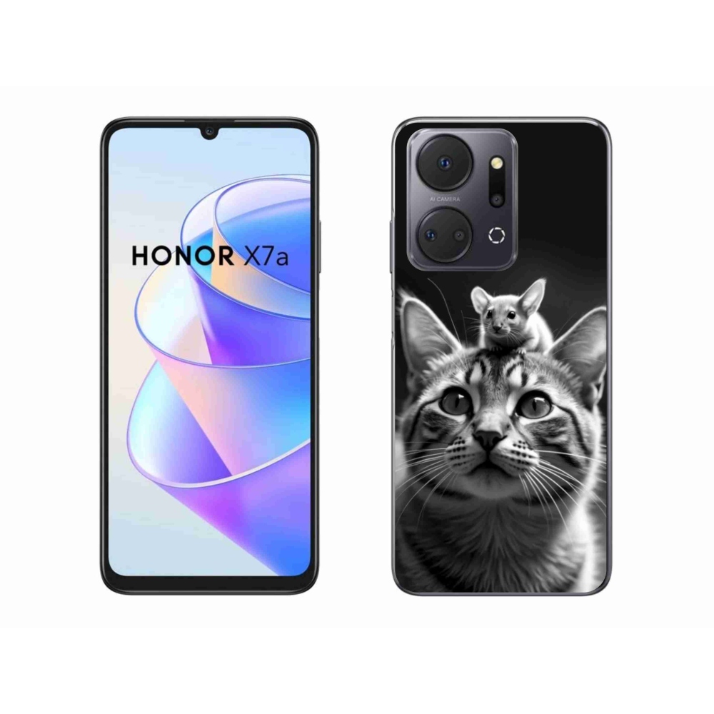 Gelový kryt mmCase na Honor X7a - zvířecí přátelství 2