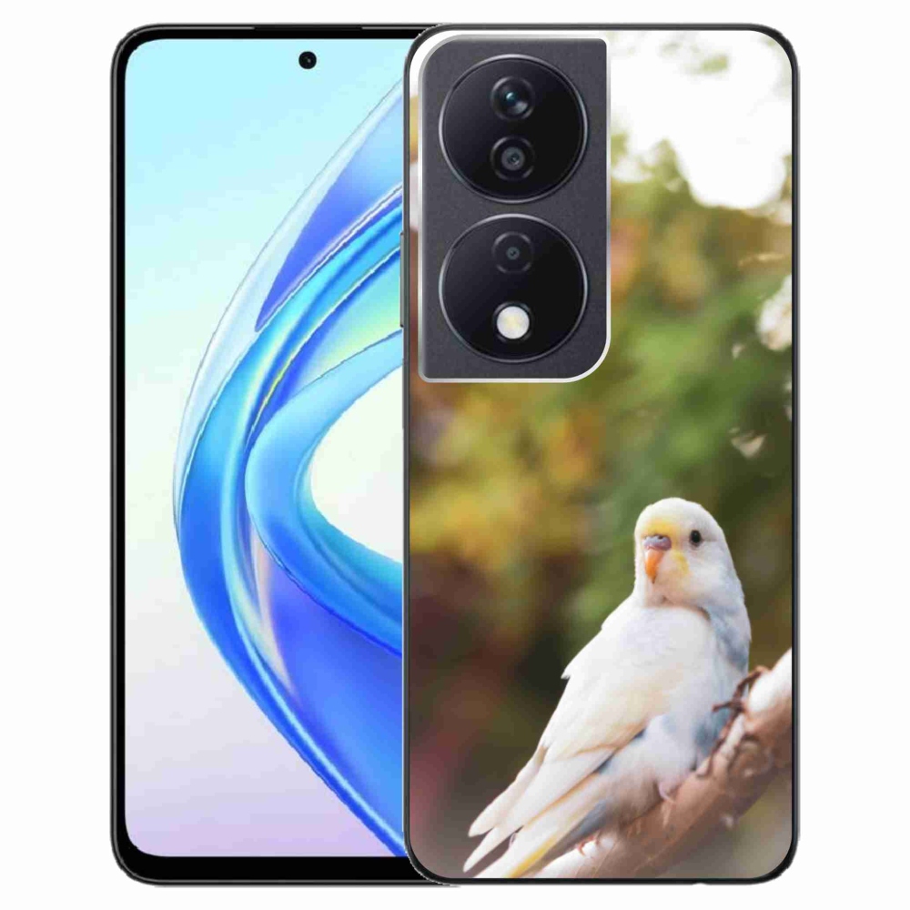 Gelový kryt mmCase na Honor X7b - andulka bílá