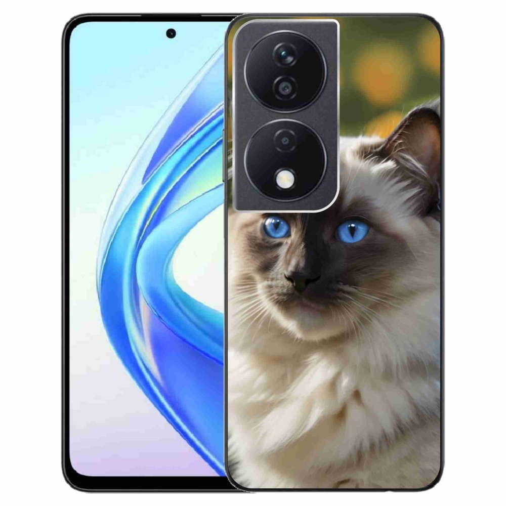 Gelový kryt mmCase na Honor X7b - bílý ragdoll
