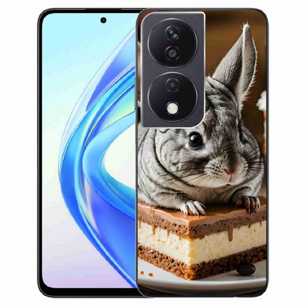 Gelový kryt mmCase na Honor X7b - činčila