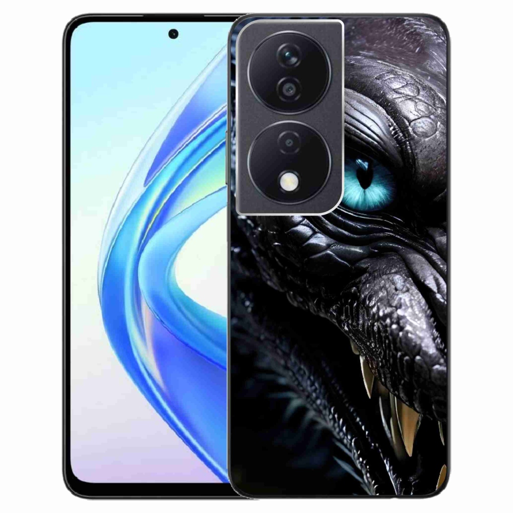 Gelový kryt mmCase na Honor X7b - dračí pohled