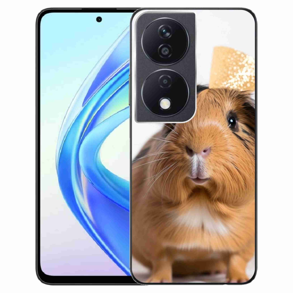 Gelový kryt mmCase na Honor X7b - hnědé morče