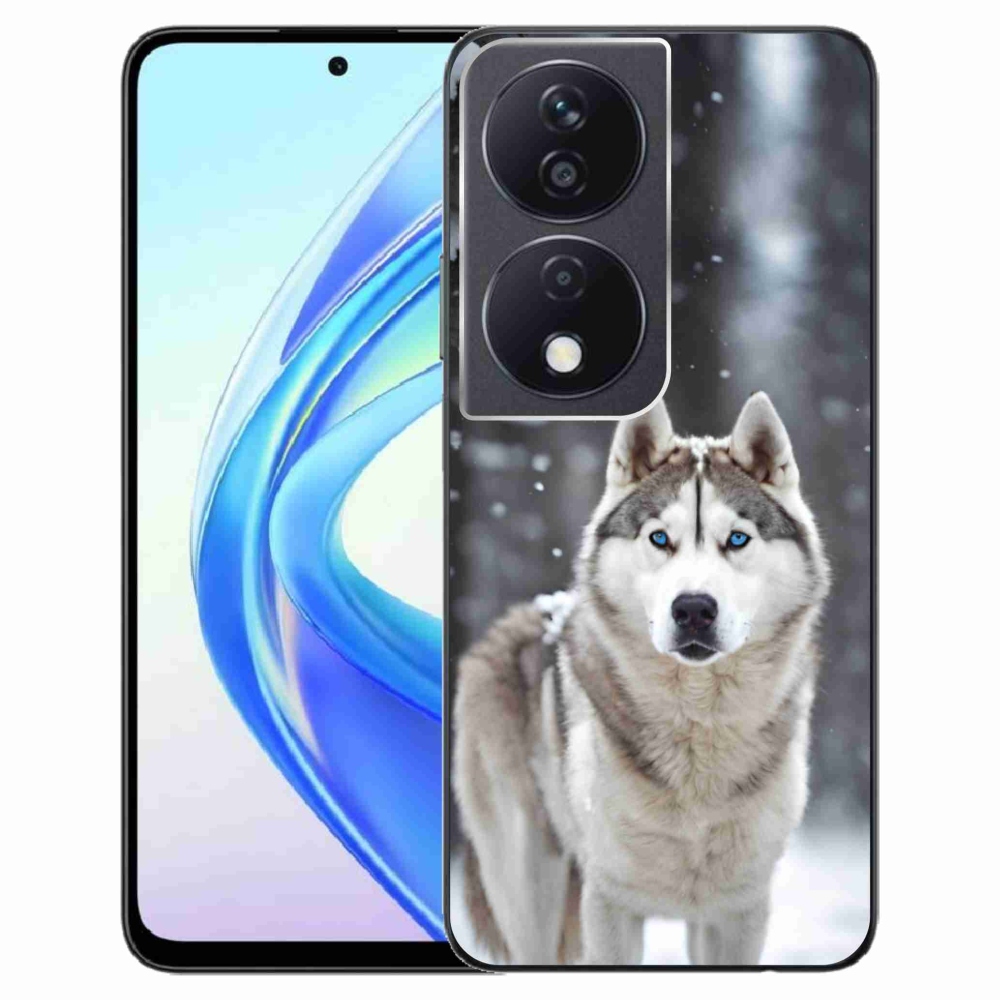 Gelový kryt mmCase na Honor X7b - husky 2