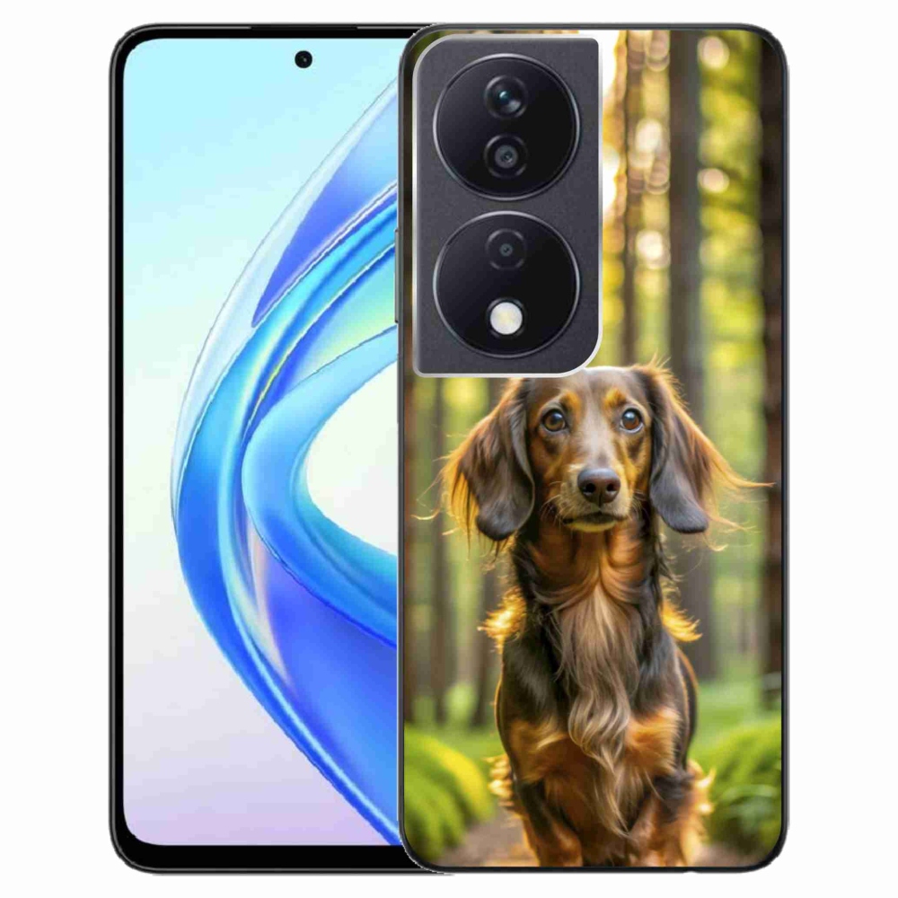 Gelový kryt mmCase na Honor X7b - jezevčík 4