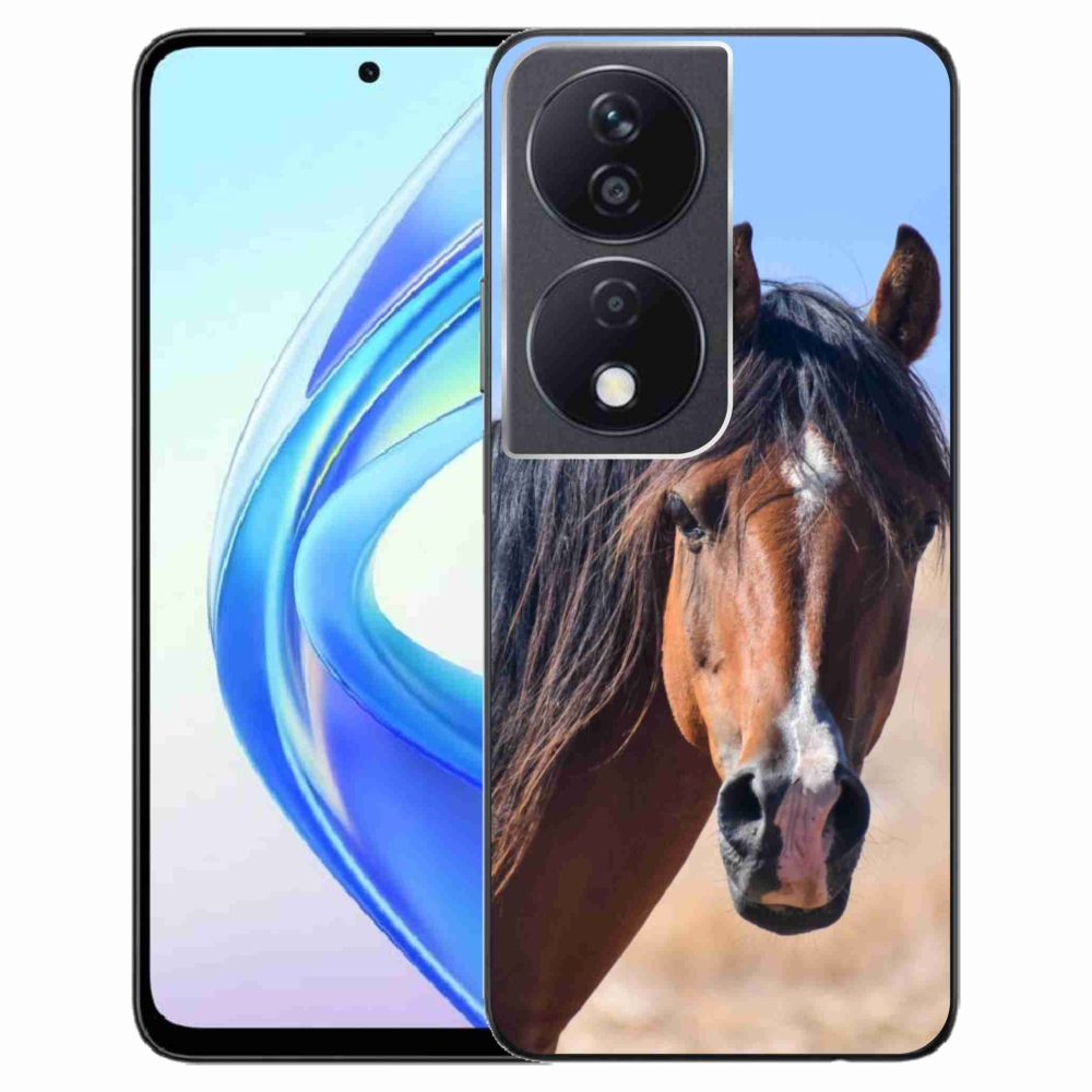 Gelový kryt mmCase na Honor X7b - klidný kůň