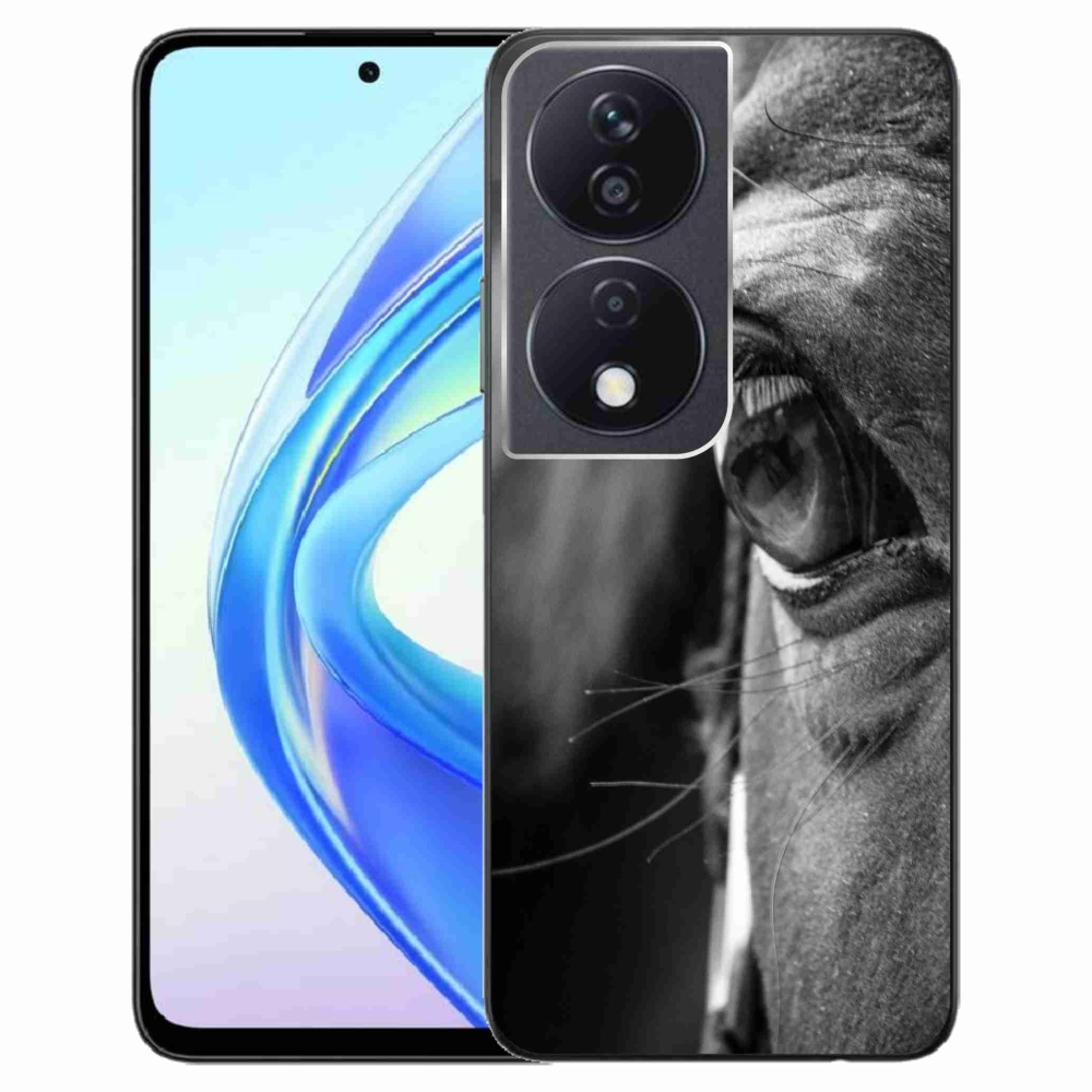 Gelový kryt mmCase na Honor X7b - koňský pohled