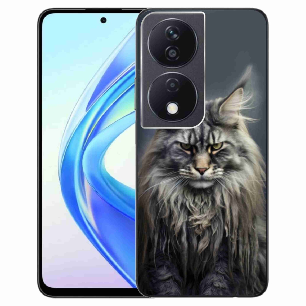 Gelový kryt mmCase na Honor X7b - kočíčí pohled 4