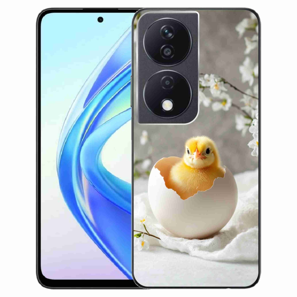 Gelový kryt mmCase na Honor X7b - kuřátko