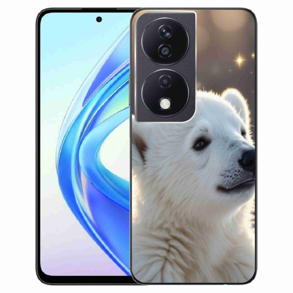 Gelový kryt mmCase na Honor X7b - lední medvěd