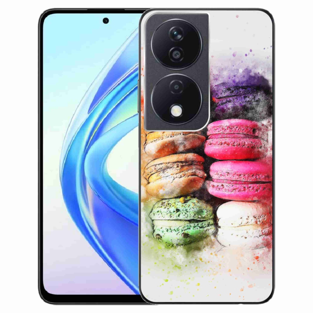 Gelový kryt mmCase na Honor X7b - makrónky