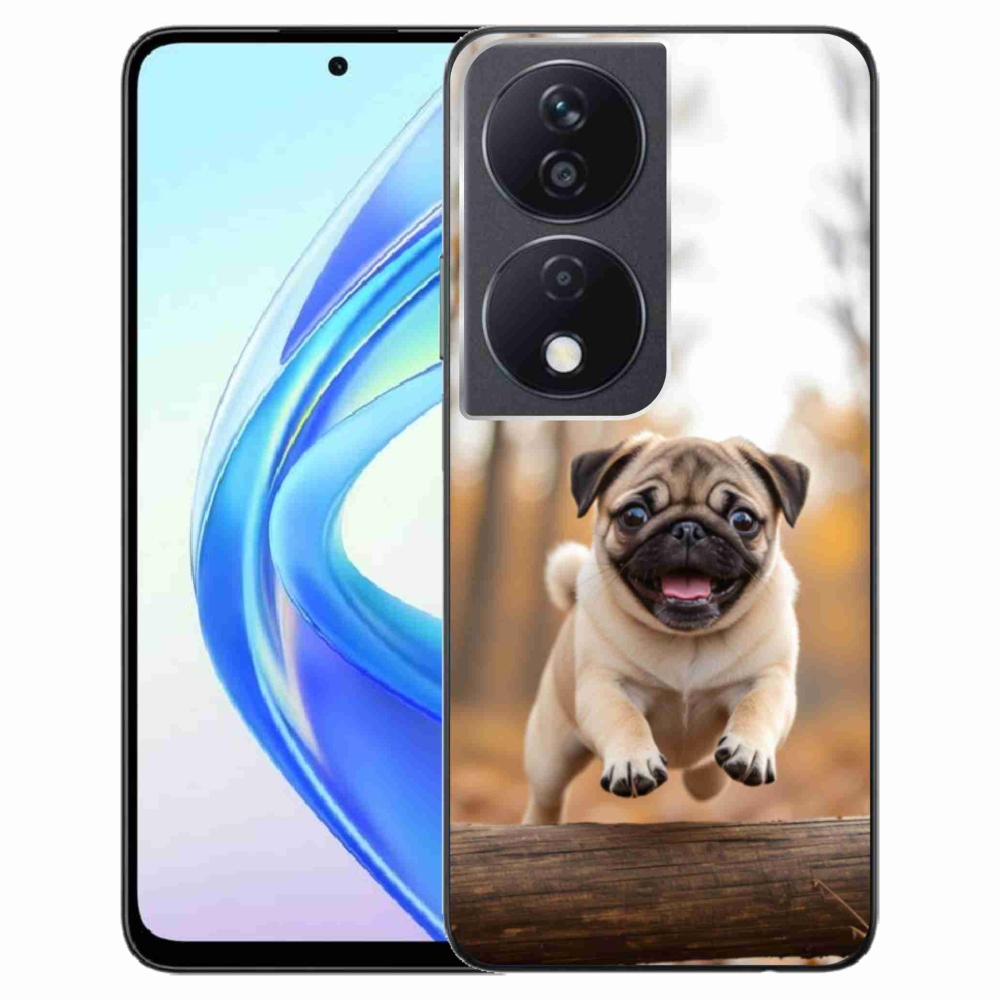 Gelový kryt mmCase na Honor X7b - mops 2