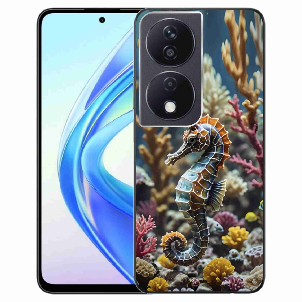 Gelový kryt mmCase na Honor X7b - mořský koník 2