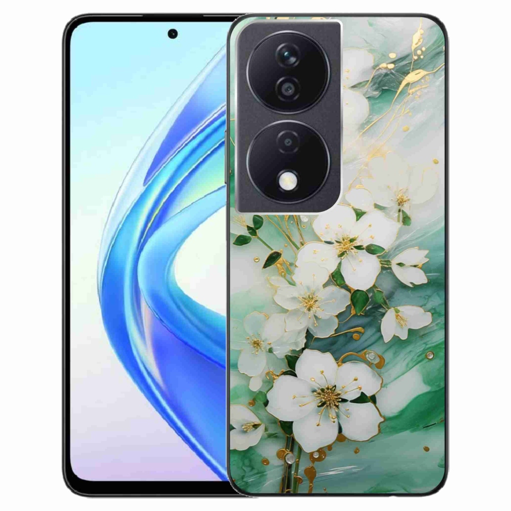 Gelový kryt mmCase na Honor X7b - něžné květy