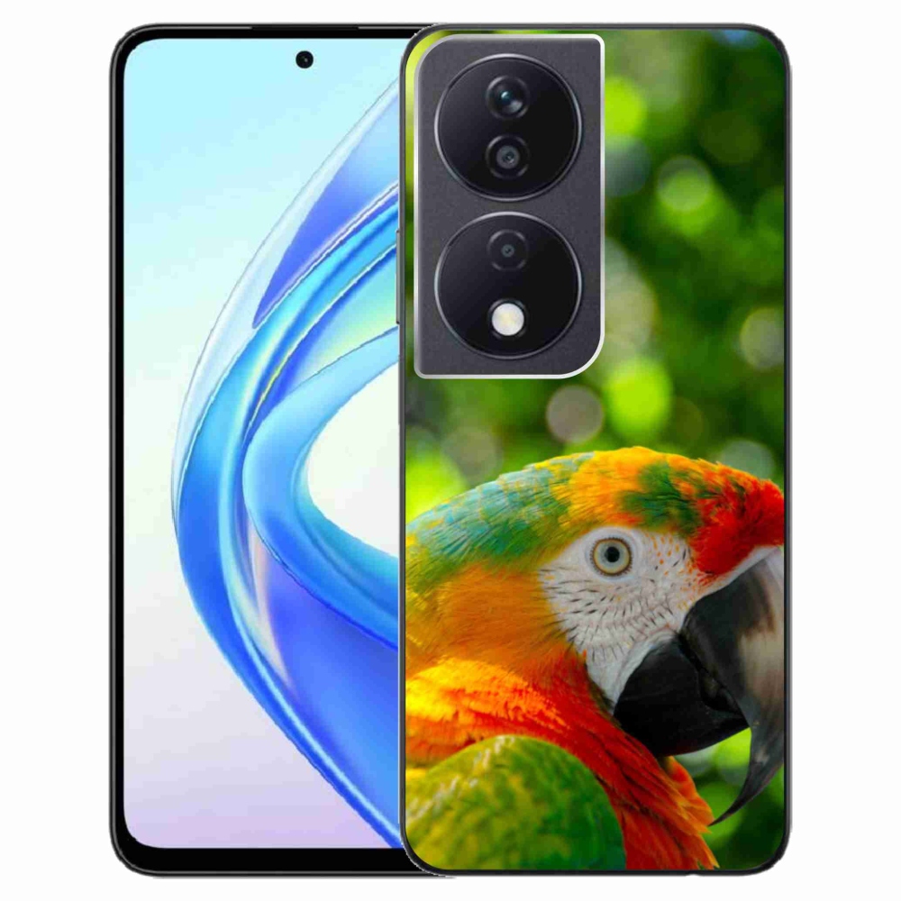 Gelový kryt mmCase na Honor X7b - papoušek ara 3