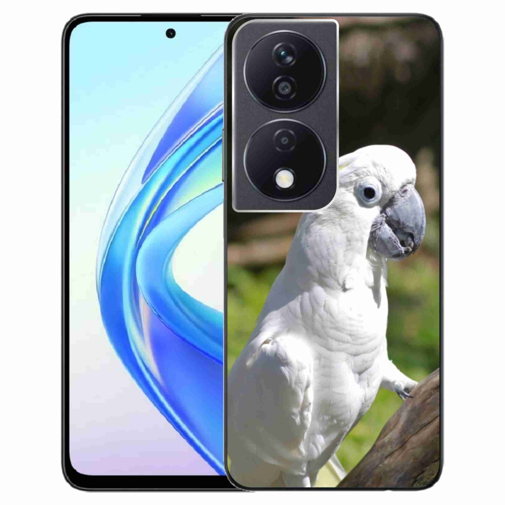 Gelový kryt mmCase na Honor X7b - papoušek kakadu 2