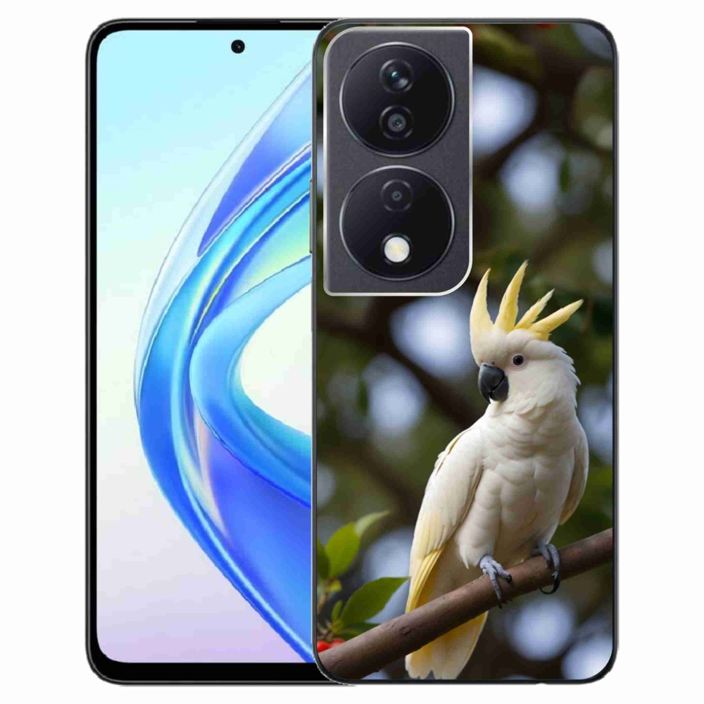 Gelový kryt mmCase na Honor X7b - papoušek kakadu 3