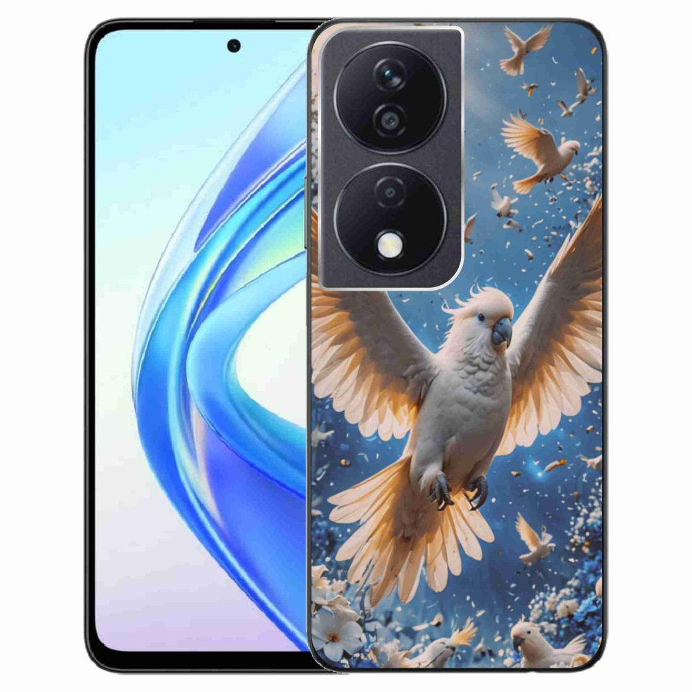 Gelový kryt mmCase na Honor X7b - papoušek kakadu
