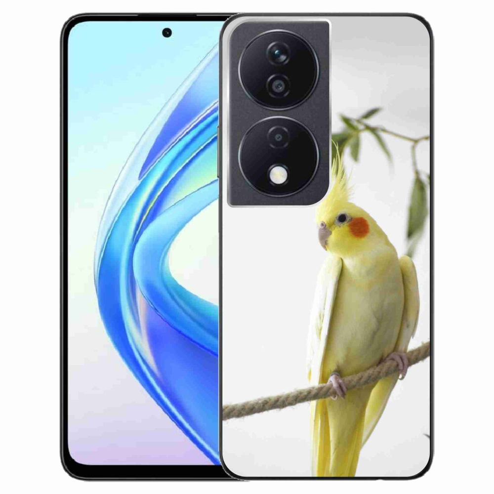 Gelový kryt mmCase na Honor X7b - papoušek korela chocholatá