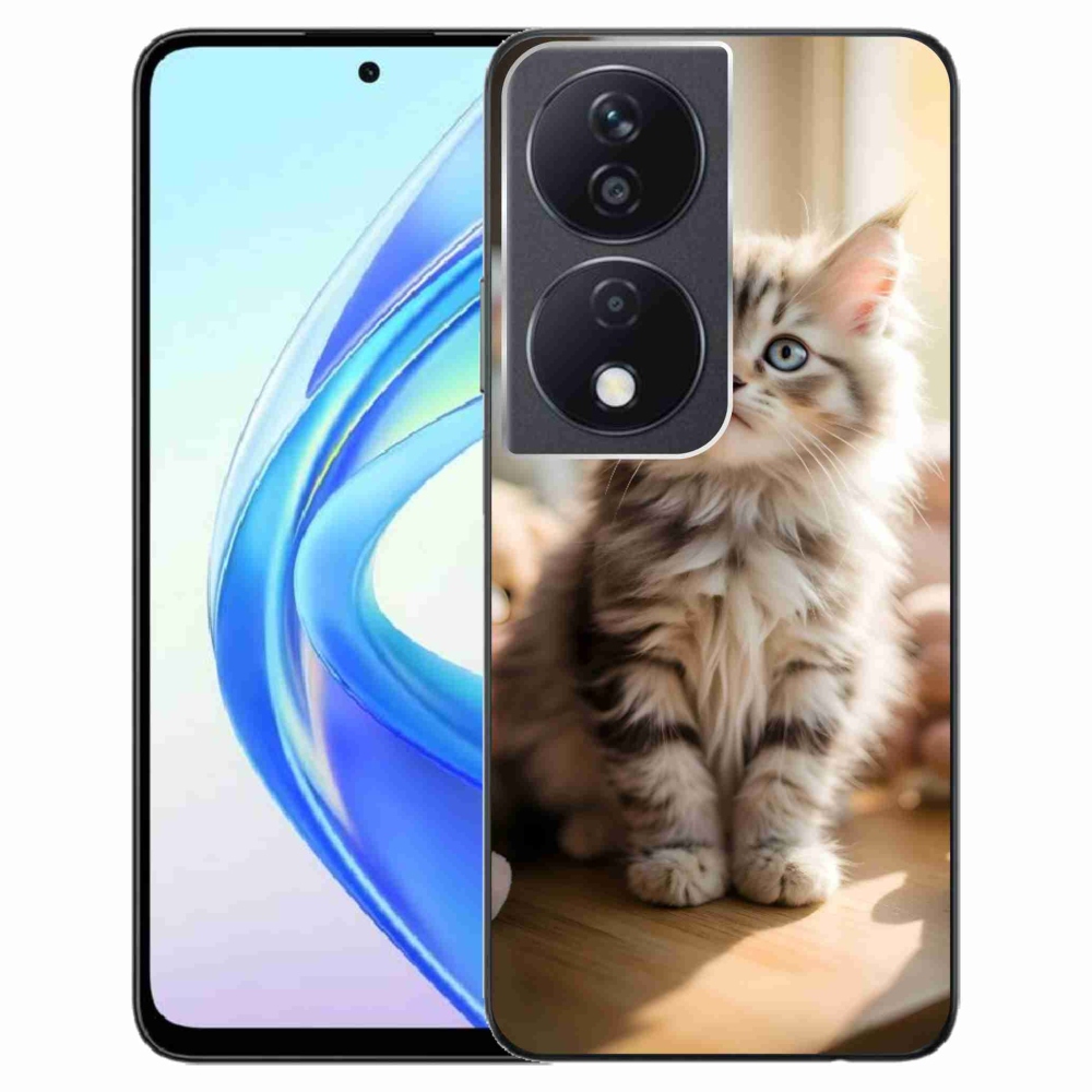 Gelový kryt mmCase na Honor X7b - roztomilé kotě 10