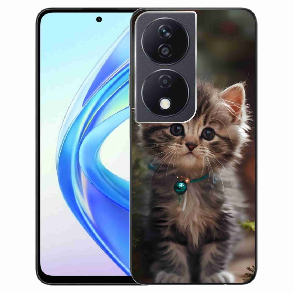 Gelový kryt mmCase na Honor X7b - roztomilé kotě 11