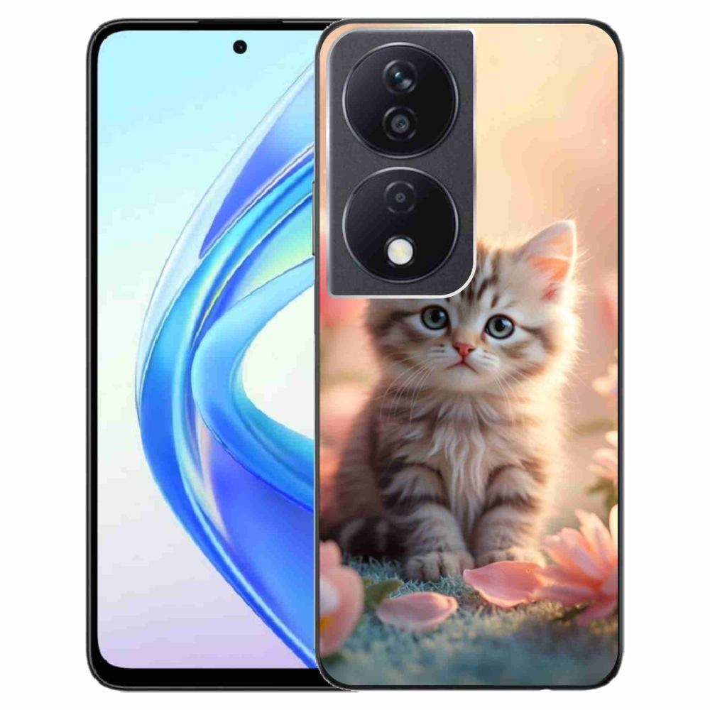 Gelový kryt mmCase na Honor X7b - roztomilé kotě 8