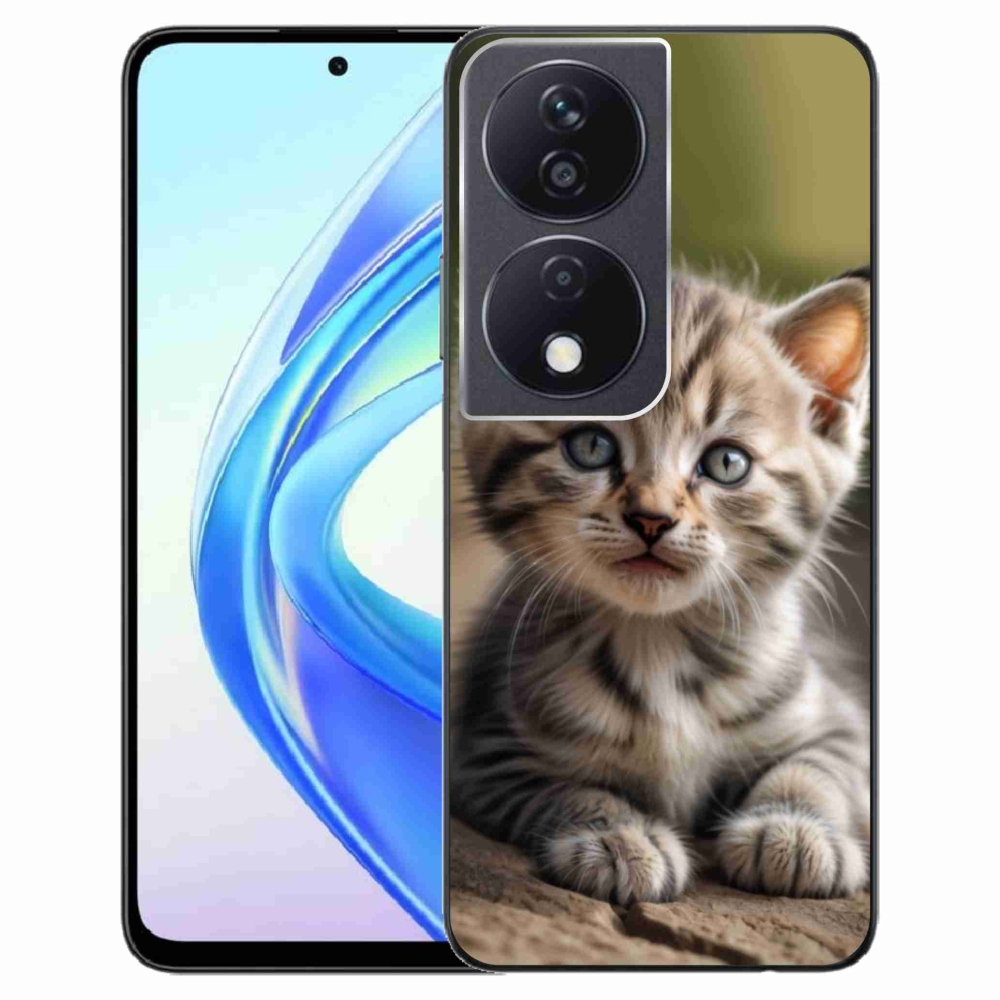 Gelový kryt mmCase na Honor X7b - roztomilé kotě 9