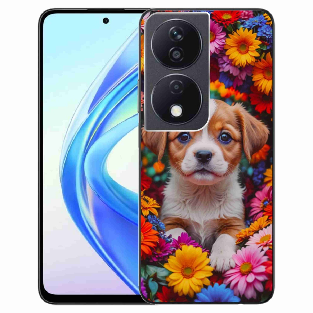 Gelový kryt mmCase na Honor X7b - roztomilé štěně