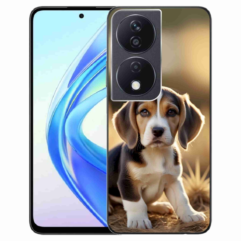 Gelový kryt mmCase na Honor X7b - roztomilý bígl