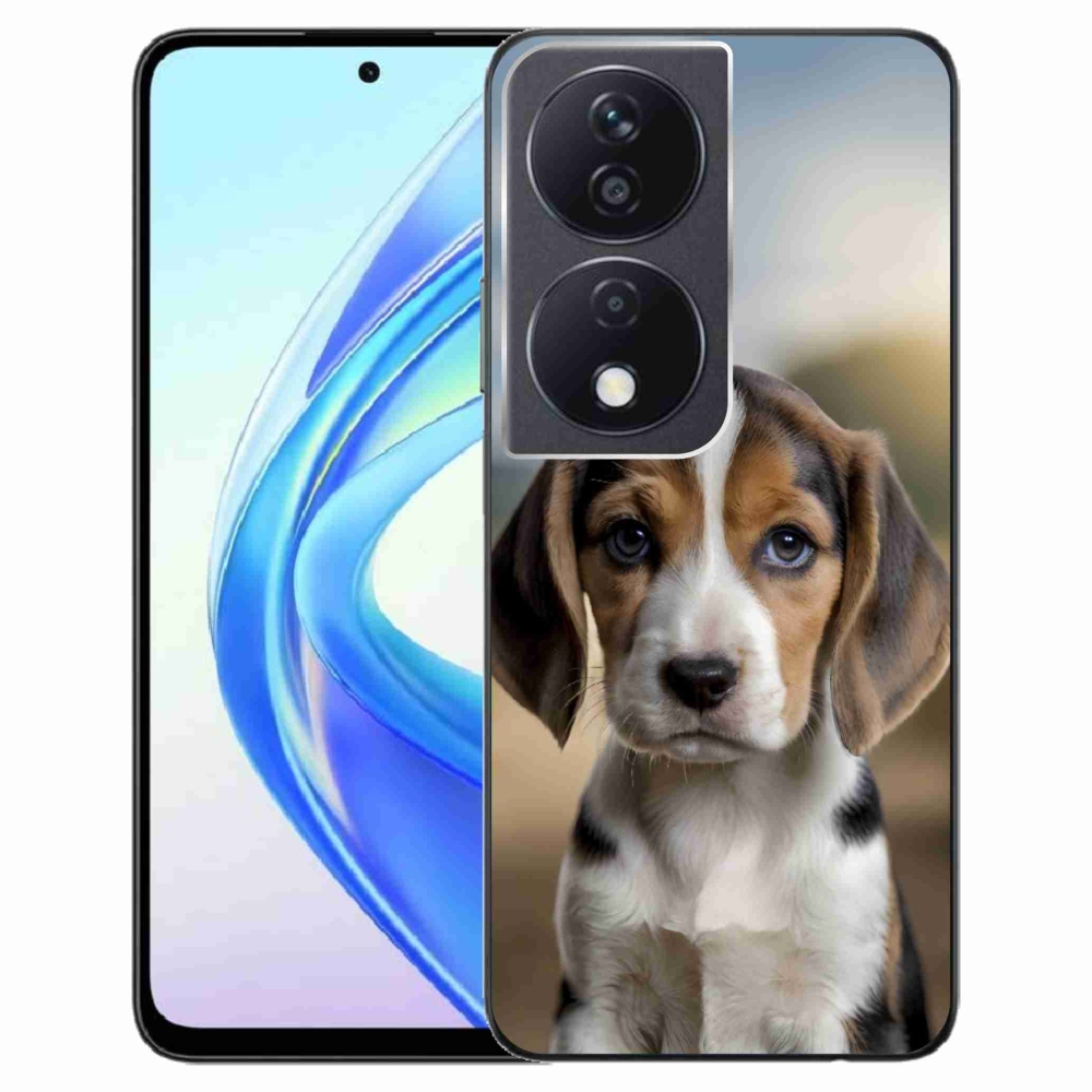 Gelový kryt mmCase na Honor X7b - roztomilý bígl