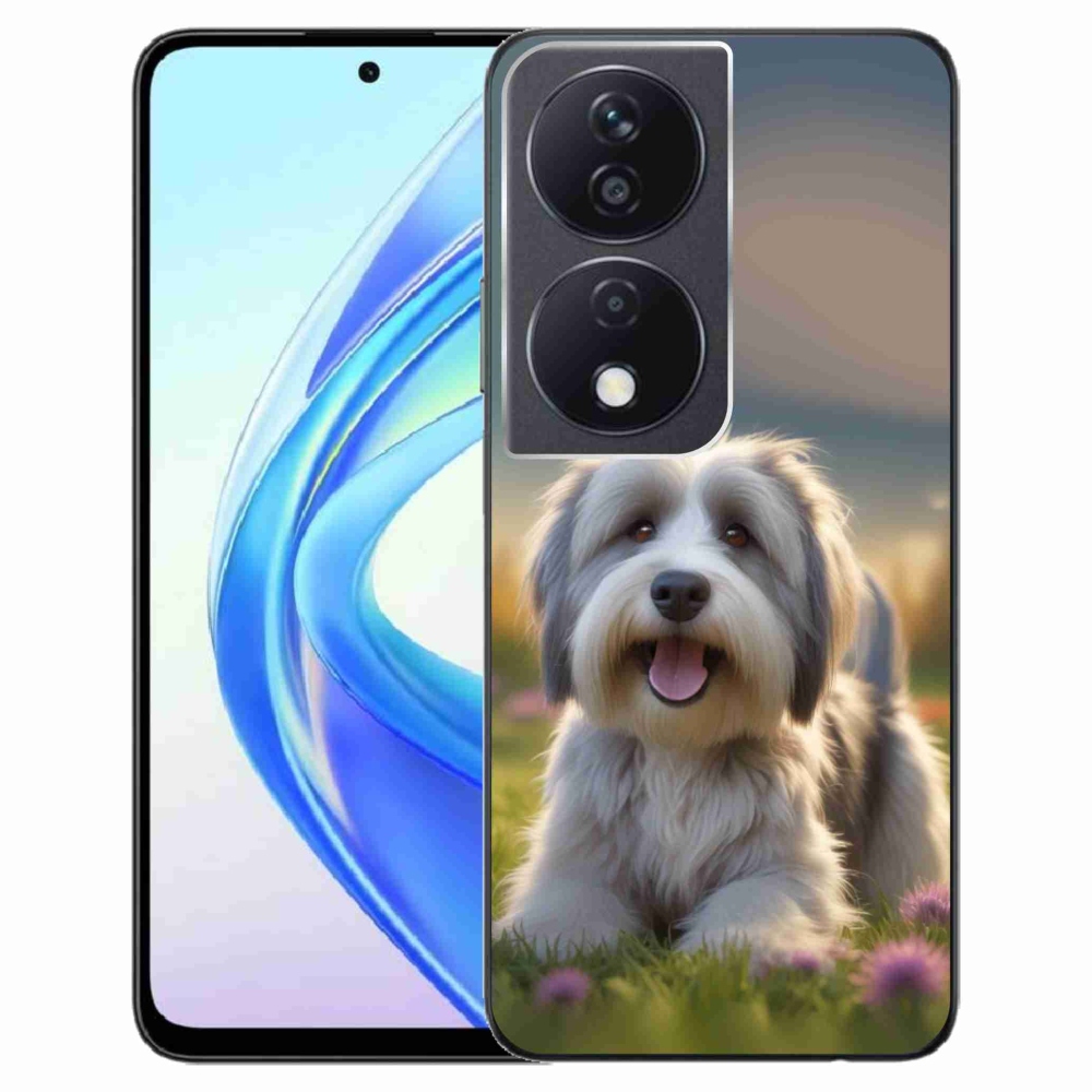 Gelový kryt mmCase na Honor X7b - roztomilý havanský psík