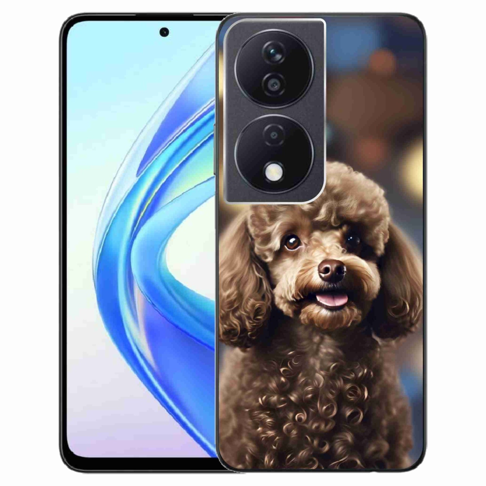 Gelový kryt mmCase na Honor X7b - roztomilý pudl