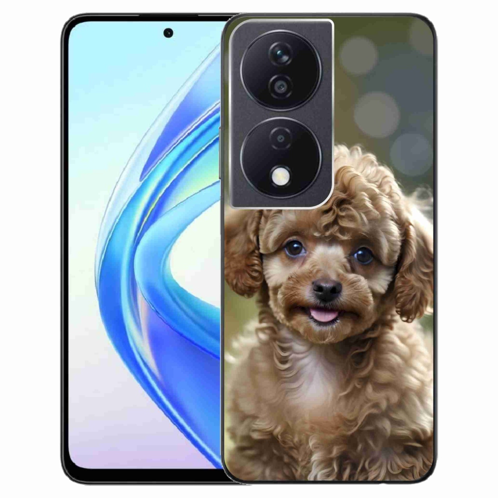 Gelový kryt mmCase na Honor X7b - roztomilý pudl
