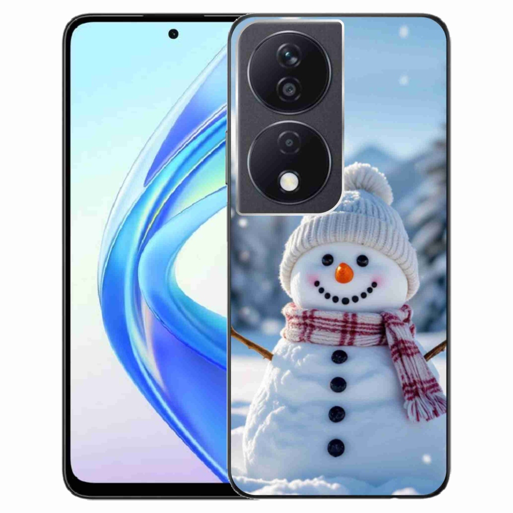 Gelový kryt mmCase na Honor X7b - sněhulák 3