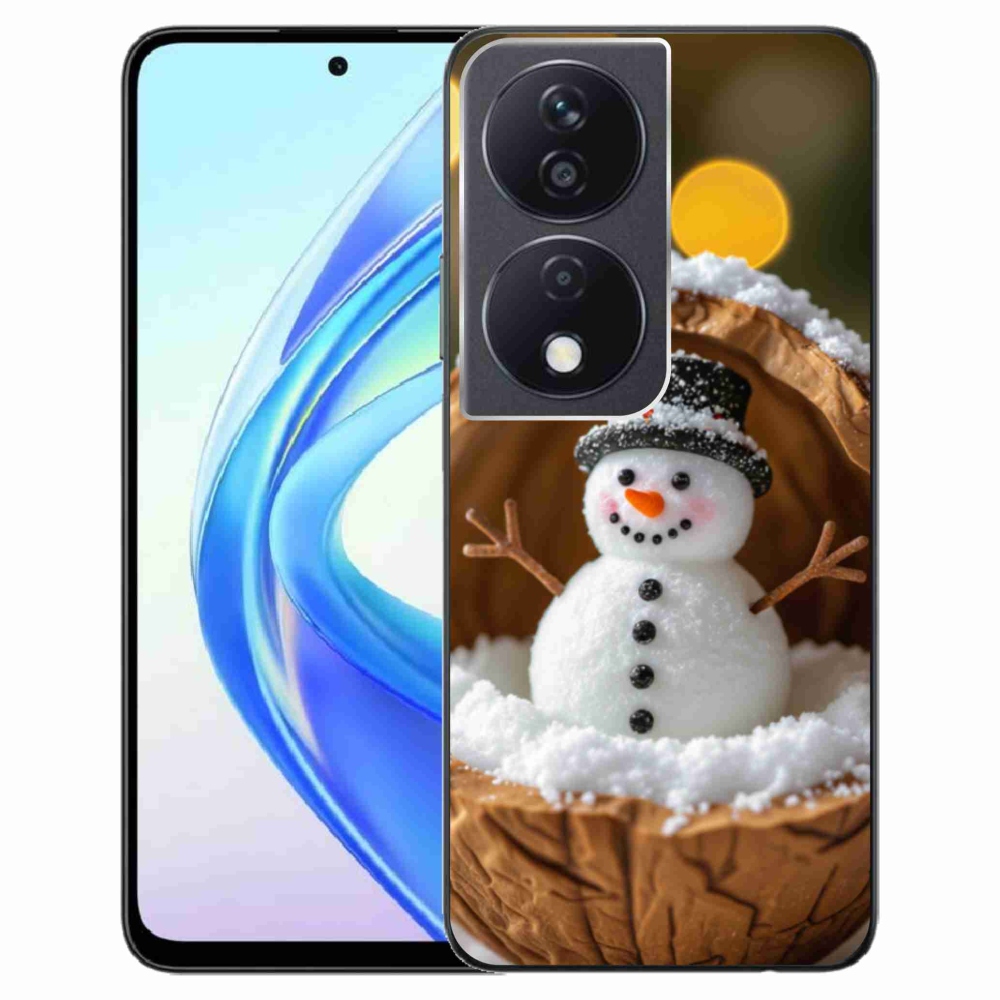 Gelový kryt mmCase na Honor X7b - sněhulák 4