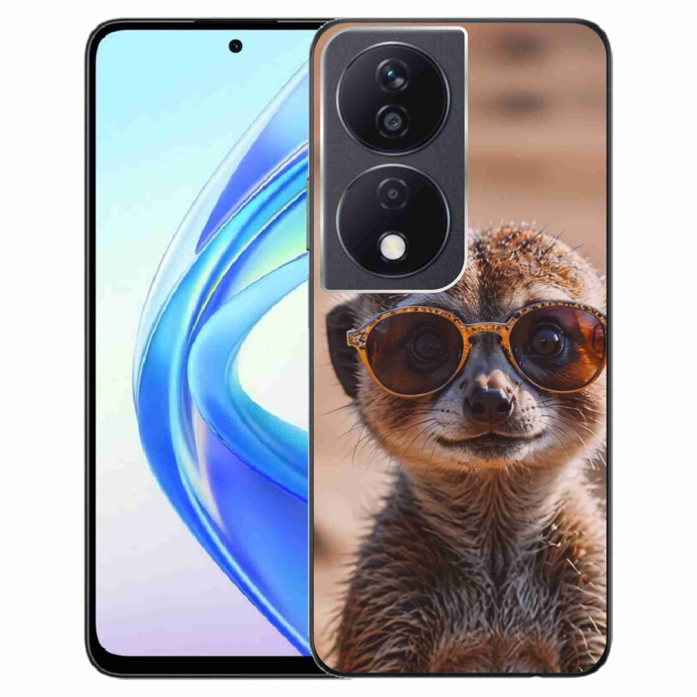 Gelový kryt mmCase na Honor X7b - stylová surikata