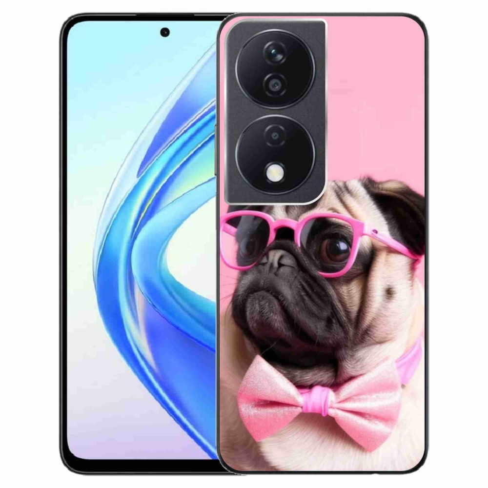 Gelový kryt mmCase na Honor X7b - stylový mops