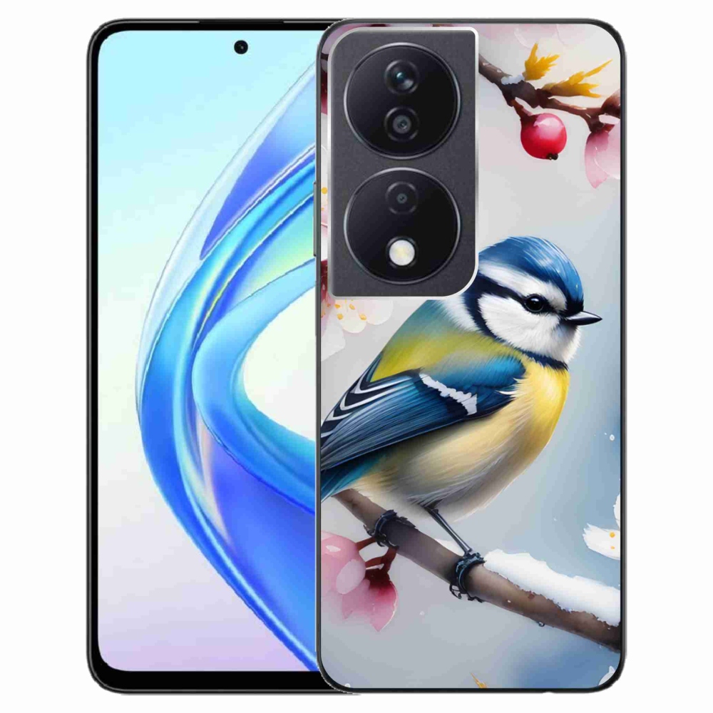 Gelový kryt mmCase na Honor X7b - sýkorka