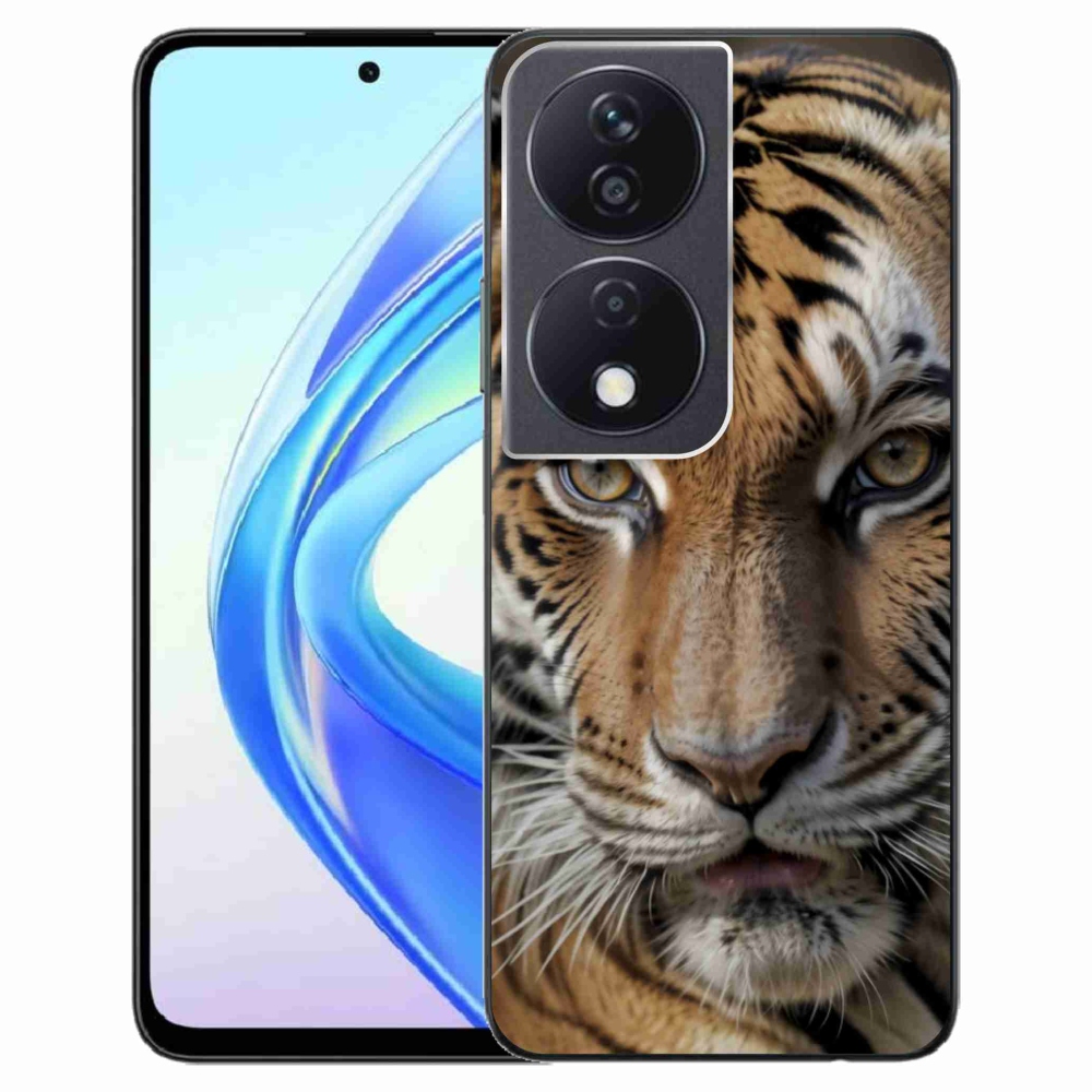 Gelový kryt mmCase na Honor X7b - tygří pohled