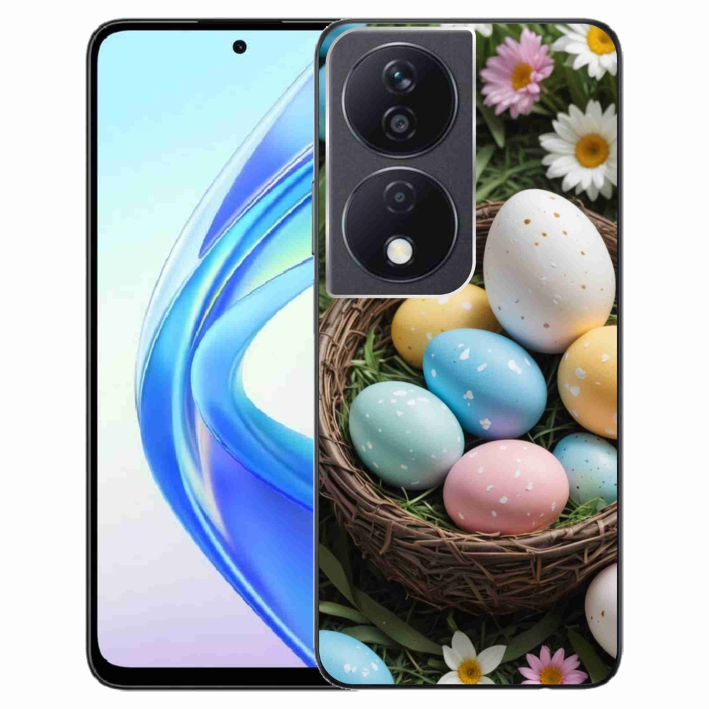 Gelový kryt mmCase na Honor X7b - velikonoční vajíčka 2