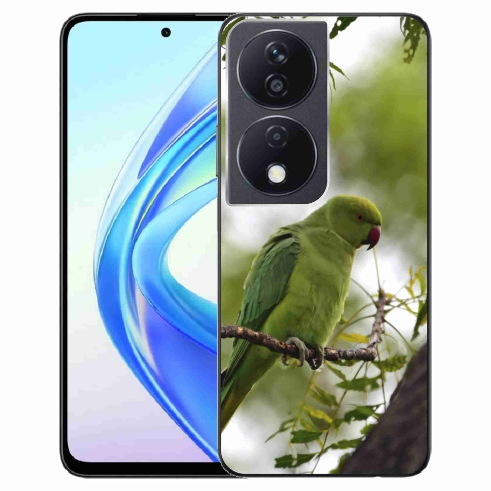 Gelový kryt mmCase na Honor X7b - zelený papoušek