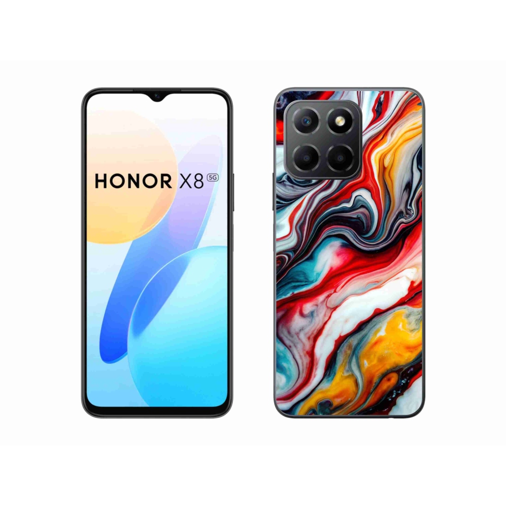 Gelový kryt mmCase na Honor X8 5G/Honor 70 Lite 5G - abstraktní motiv 35