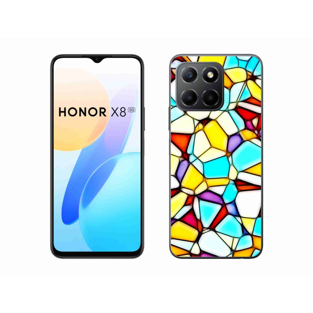Gelový kryt mmCase na Honor X8 5G/Honor 70 Lite 5G - abstraktní motiv 40