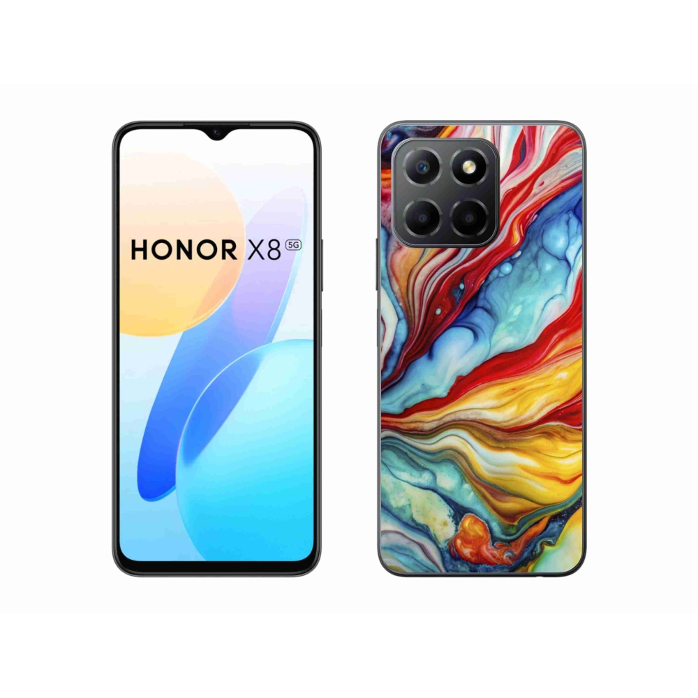 Gelový kryt mmCase na Honor X8 5G/Honor 70 Lite 5G - abstraktní motiv 58