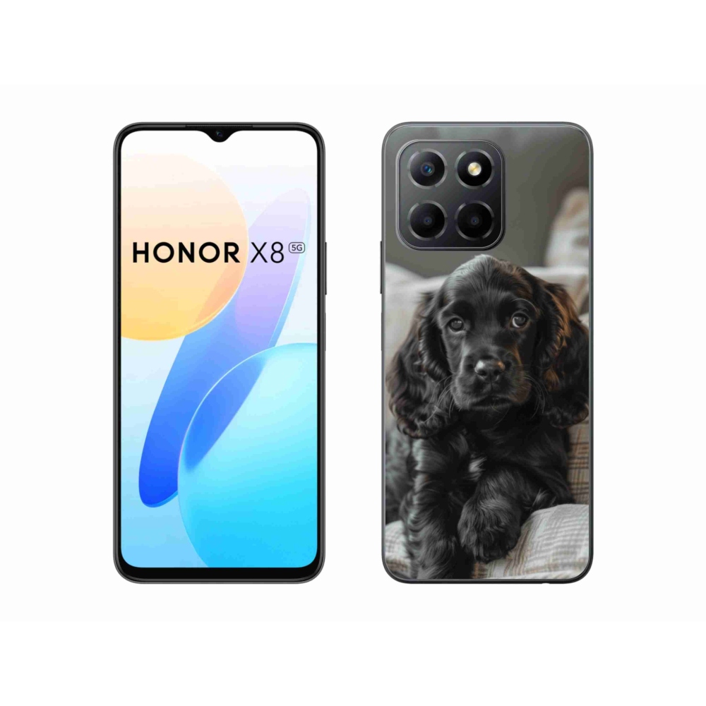 Gelový kryt mmCase na Honor X8 5G/Honor 70 Lite 5G - anglický kokršpaněl