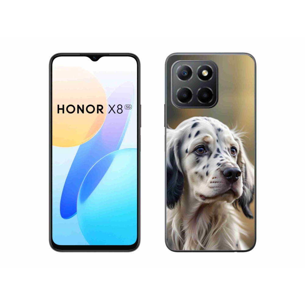 Gelový kryt mmCase na Honor X8 5G/Honor 70 Lite 5G - anglický setr