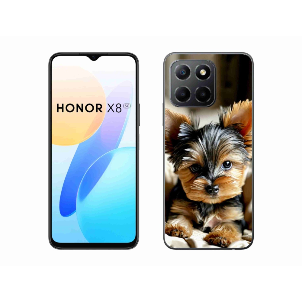 Gelový kryt mmCase na Honor X8 5G/Honor 70 Lite 5G - jorkšír 11