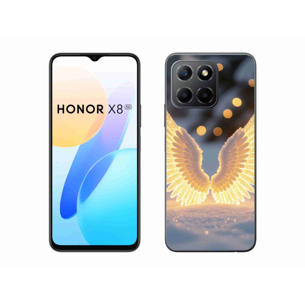 Gelový kryt mmCase na Honor X8 5G/Honor 70 Lite 5G - křídla