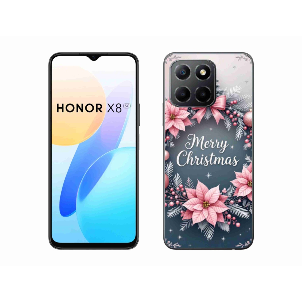 Gelový kryt mmCase na Honor X8 5G/Honor 70 Lite 5G - merry christmas